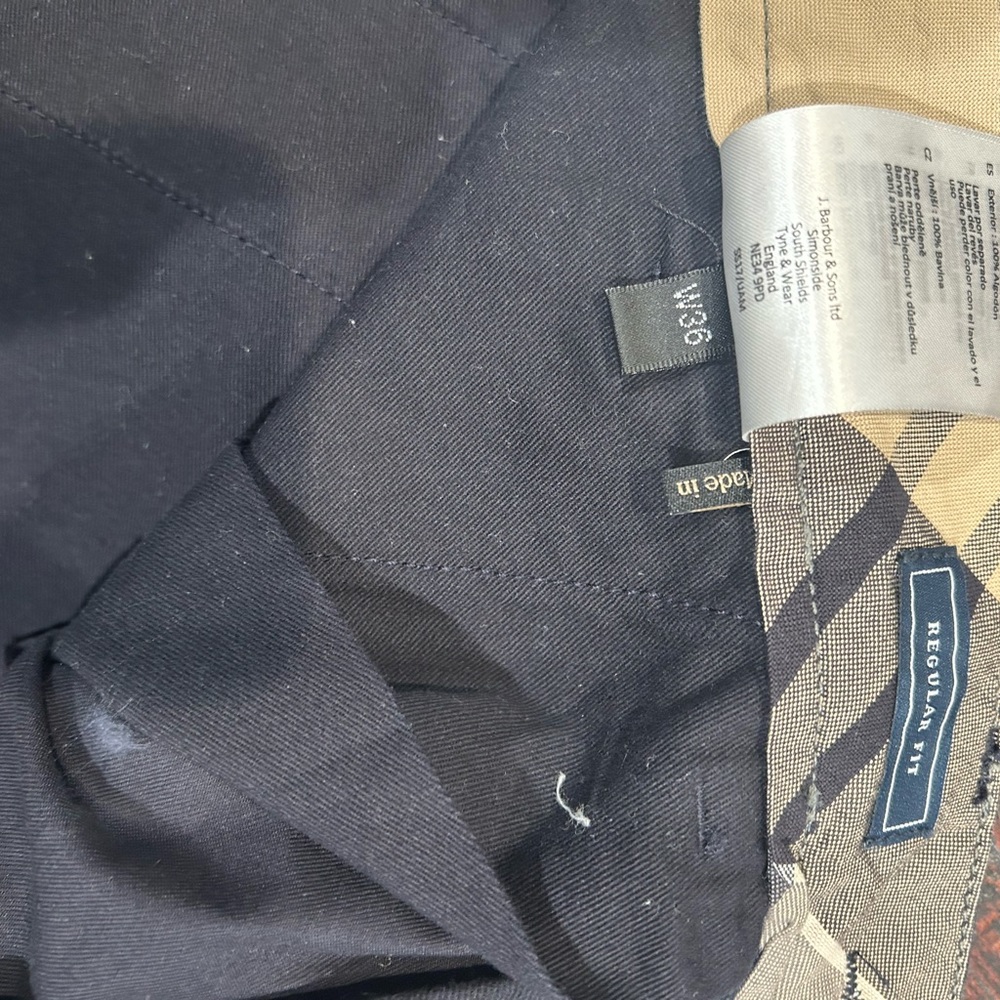 NWOT- Barbour men’s shorts 36W Regular fit